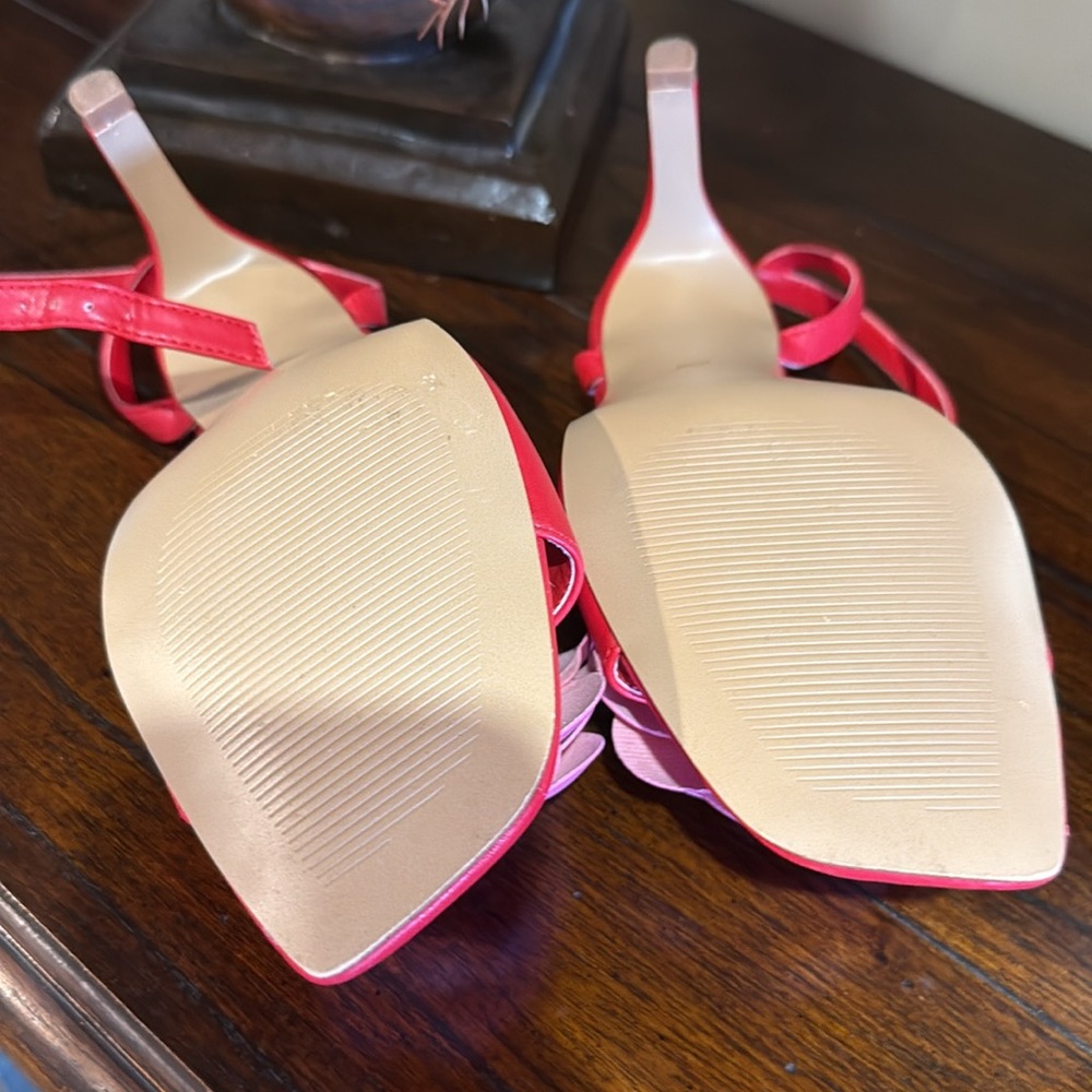 BCBG generation pink and orange shoes size 7 - Picture 2 of 3
